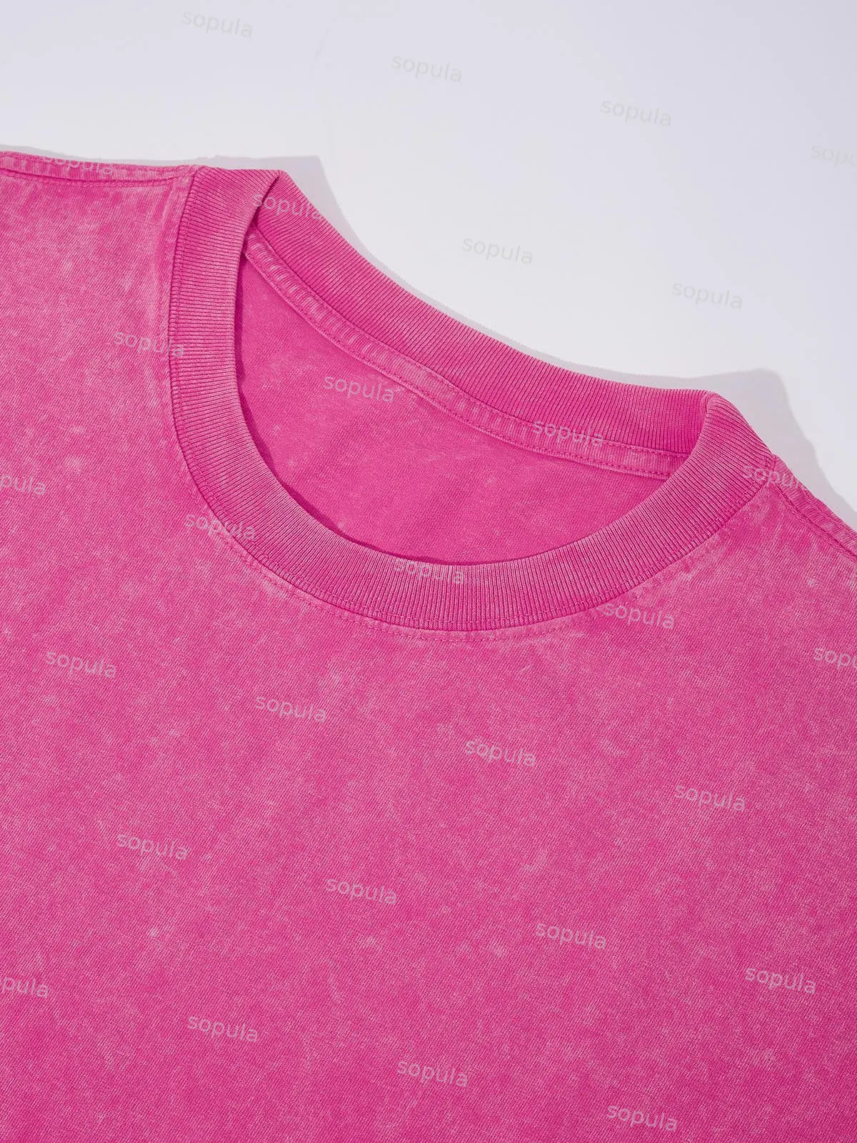 Ambition Legendary Boxer Portrait Dot Graphic Acid Wash T-shirt