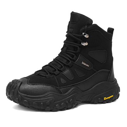 Men's High-top Lightweight Orthotic Hiking Shoes Made Of High-quality Materials - Non-slip, Waterproof, Wide Toe Box, Arch Support