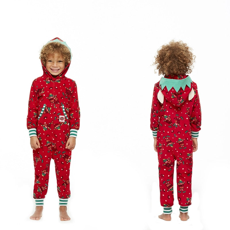 Elf Matching Family Onesies With Hood BigBeryl