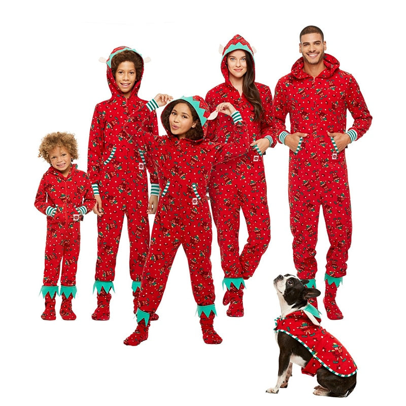 Elf Matching Family Onesies With Hood BigBeryl