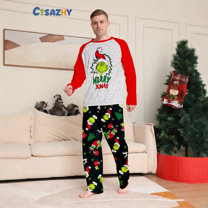 The Grinch Matching Christmas Family Pajamas