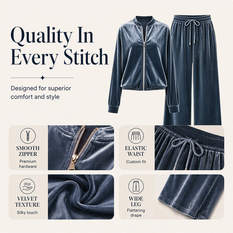 New Fall Collection-Women's Velvet 2-Piece Outfits