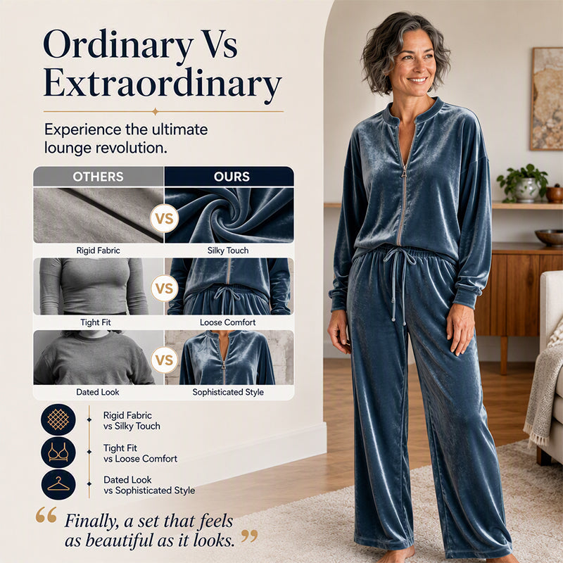 New Fall Collection-Women's Velvet 2-Piece Outfits