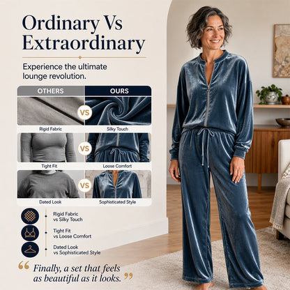 New Fall Collection-Women's Velvet 2-Piece Outfits