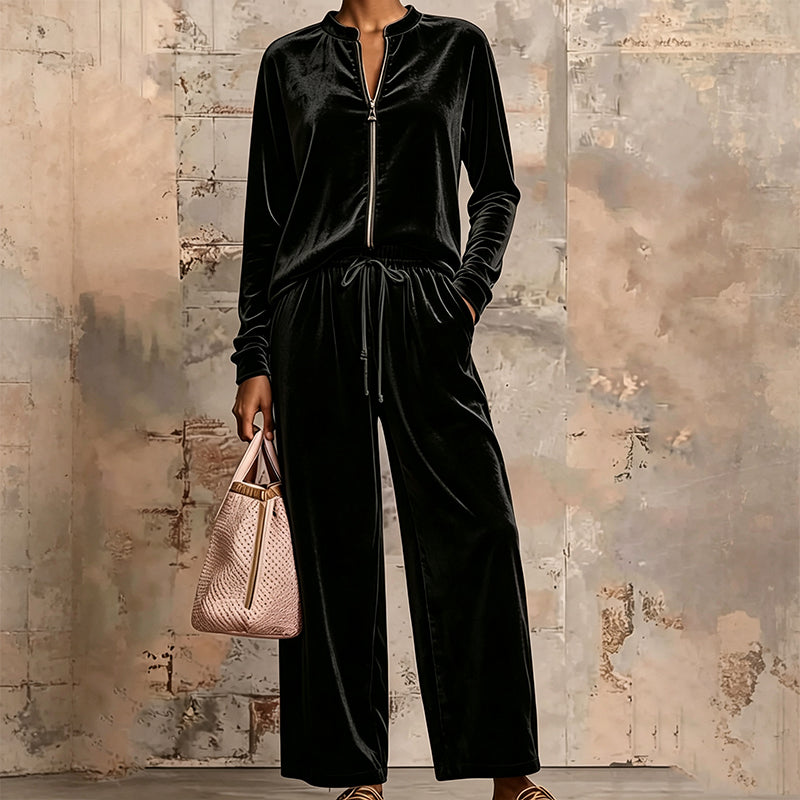 New Fall Collection-Women's Velvet 2-Piece Outfits