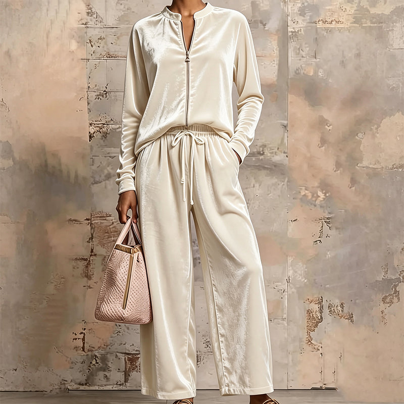 New Fall Collection-Women's Velvet 2-Piece Outfits